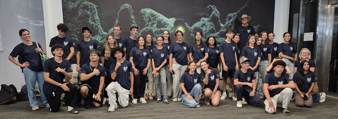 Départ du groupe de décembre 2025